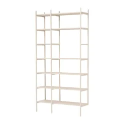 Estantería Portal 123 cm, Off-white