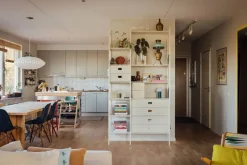 Estantería Portal 123 cm, Off-white