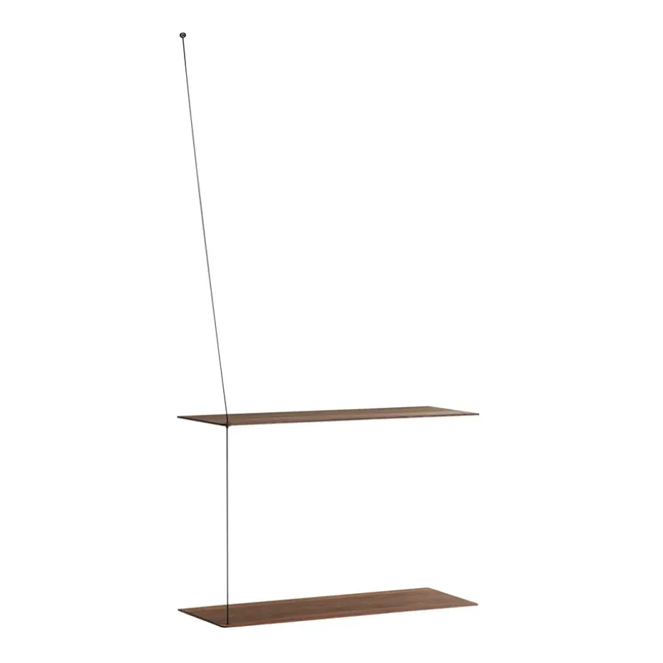 Estantería Stedge 60 cm, Roble ahumado