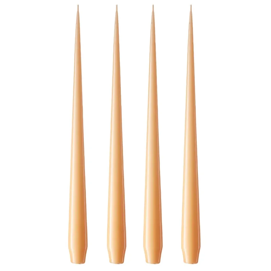 ester & erik 4 Velas lacadas, dark Melon sorbet 19/2-0, 42 cm