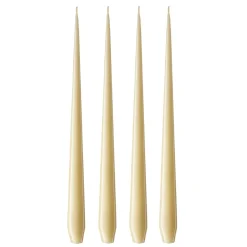 ester & erik 4 Velas lacadas, Pale ginger 14-0, 32 cm