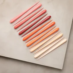 ester & erik 4 Velas lacadas, dark Melon sorbet 19/2-0, 32 cm