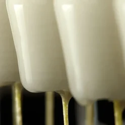 ester & erik 4 Velas lacadas, ivory, 32 cm