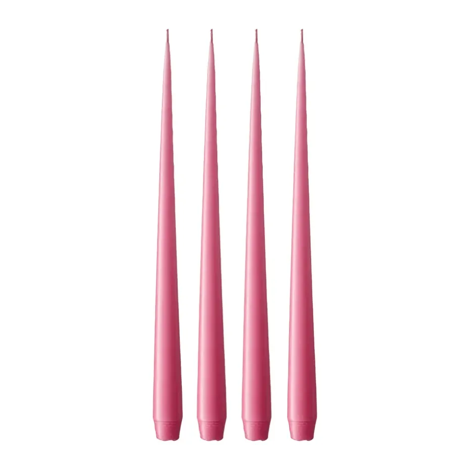 ester & erik 4 Velas mate, Clear pink 41, 42 cm