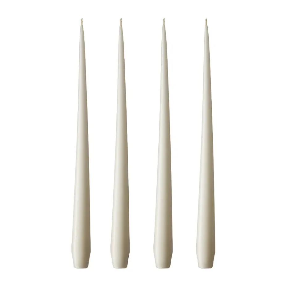 ester & erik 4 Velas mate, ivory, 32 cm