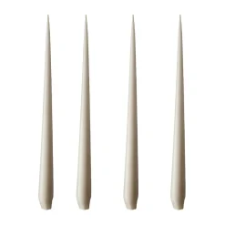 ester & erik 4 Velas mate, linen grey, 32 cm