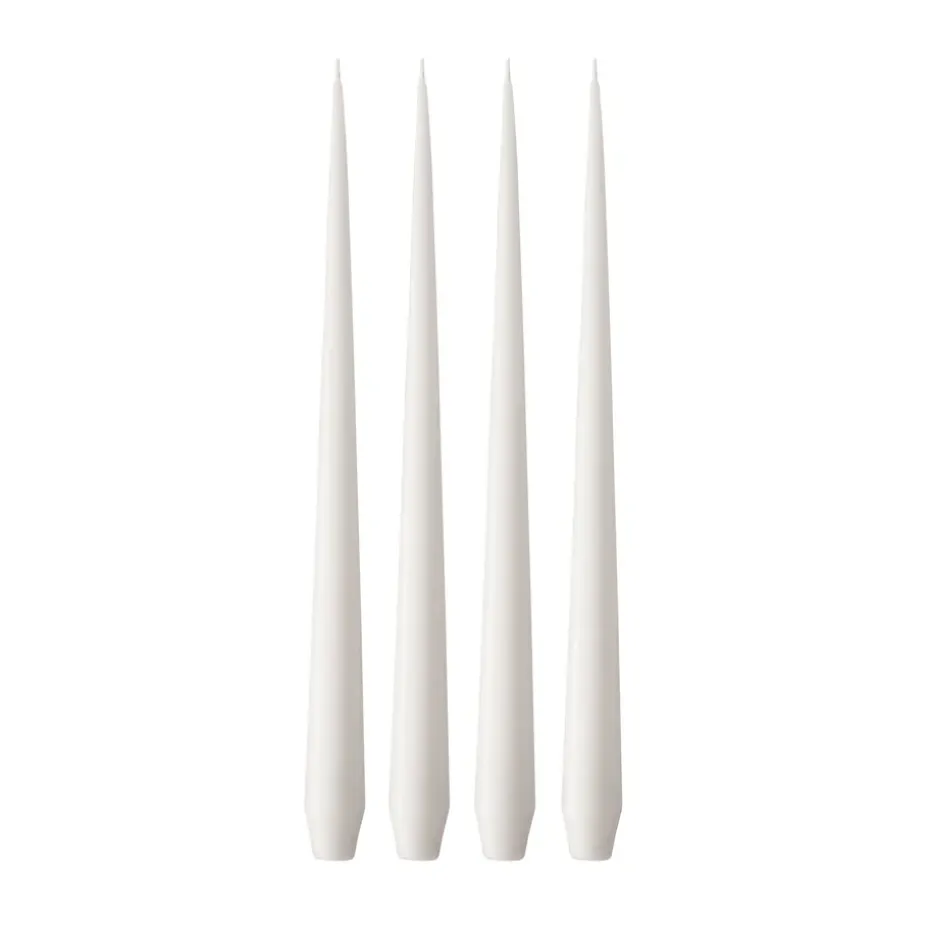 ester & erik 4 Velas mate, White ash 21, 42 cm