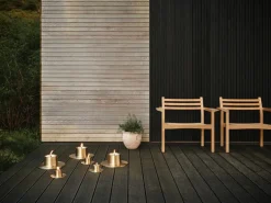 ester & erik candelabro de exterior pequeño Ø16 cm, Oro