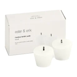 ester & erik recambio para candelabro de exterior 2-pack, Pequeño
