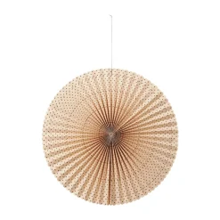 Estrella de adviento Stella rosette L Ø60 cm, Natural-forest green