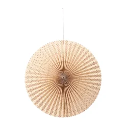 Estrella de adviento Stella rosette L Ø60 cm, Natural-pompeian red