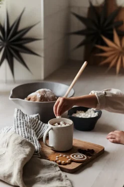 Estrella de Navidad Venok 40 cm, gris cálido