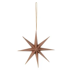 Estrella de papel Star Ø15 cm, Indian tan