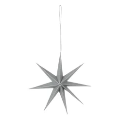 Estrella de papel Star Ø15 cm, Silver