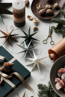 Estrella de papel Star Ø15 cm, Silver