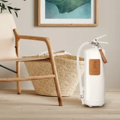 Extintor Solstickan 6 kg, Blanco-cuero claro