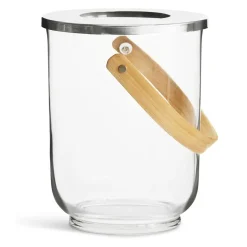 Farolillo con asa Nature, roble