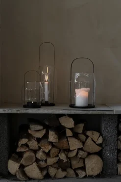 Farolillo Ernst Ø16x30 cm, Negro