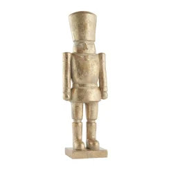 Figura de cascanueces Serafina 32 cm, Dorado antiguo