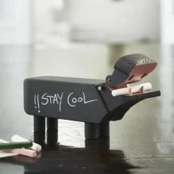 Figura Hipopótamo, negro