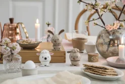 Figura Hoptimist Bunny 9 cm, Latte