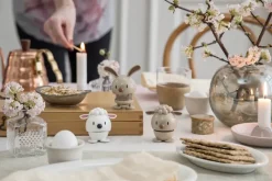 Figura Hoptimist Bunny 9 cm, Latte