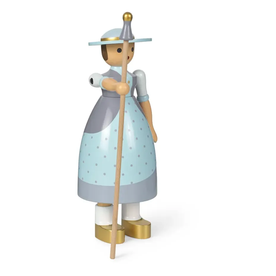 Figura Kay Bojesen pastora, azul claro