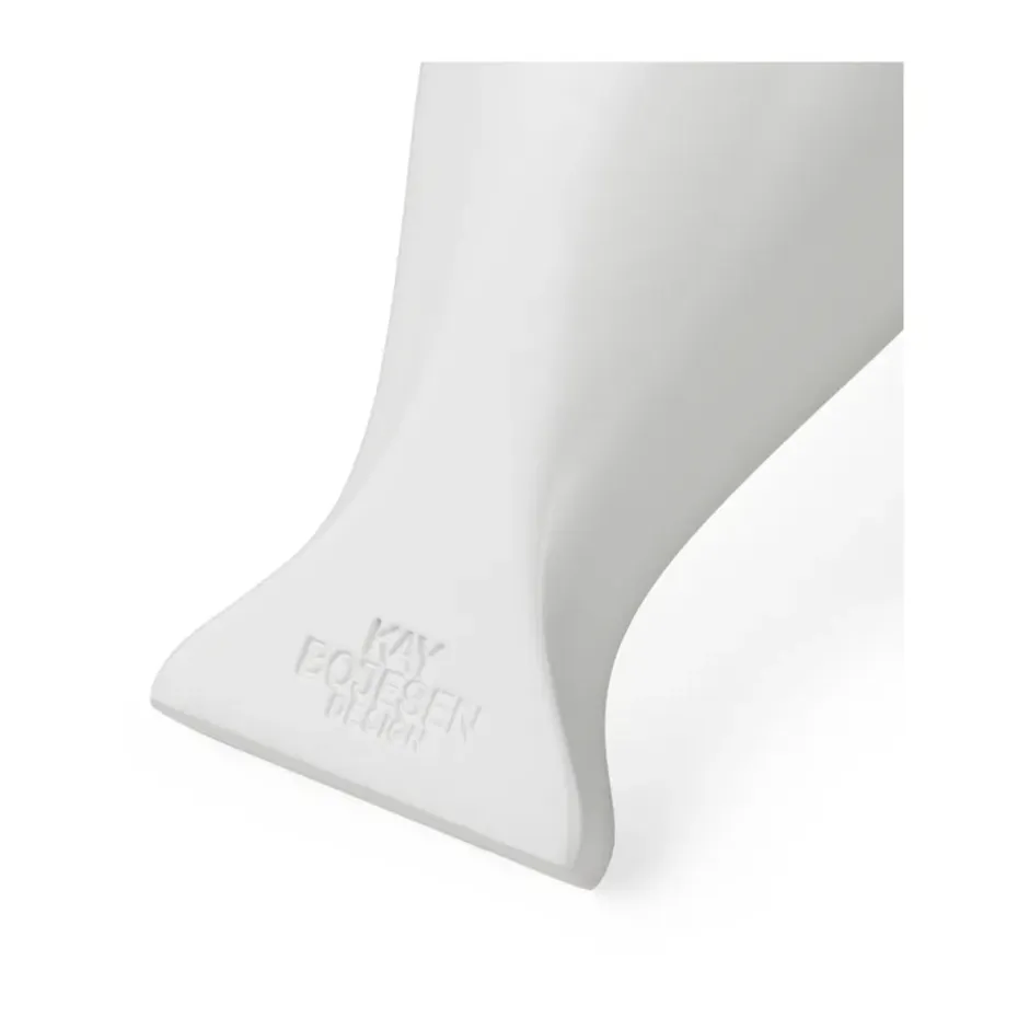 Figura Kay Bojesen pájaro cantor Love, Blanco-rosa