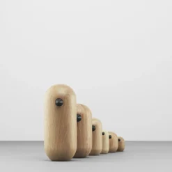 Figura Little Bird, roble, 10 cm