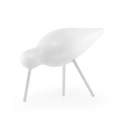Figura Shorebird, blanco, mediano