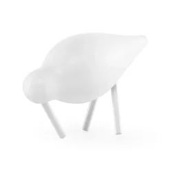 Figura Shorebird, blanco, pequeño