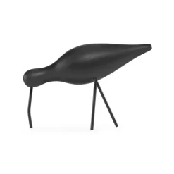 Figura Shorebird, negro, grande