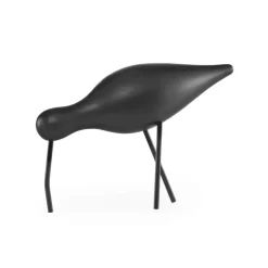 Figura Shorebird, negro, grande