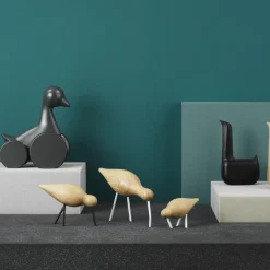 Figura Shorebird roble-blanco, grande