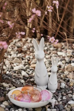 Figura Swedish rabbit small, White