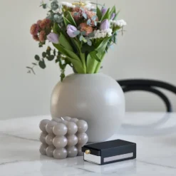 Funda para cerillas Three Stars grande, Negro