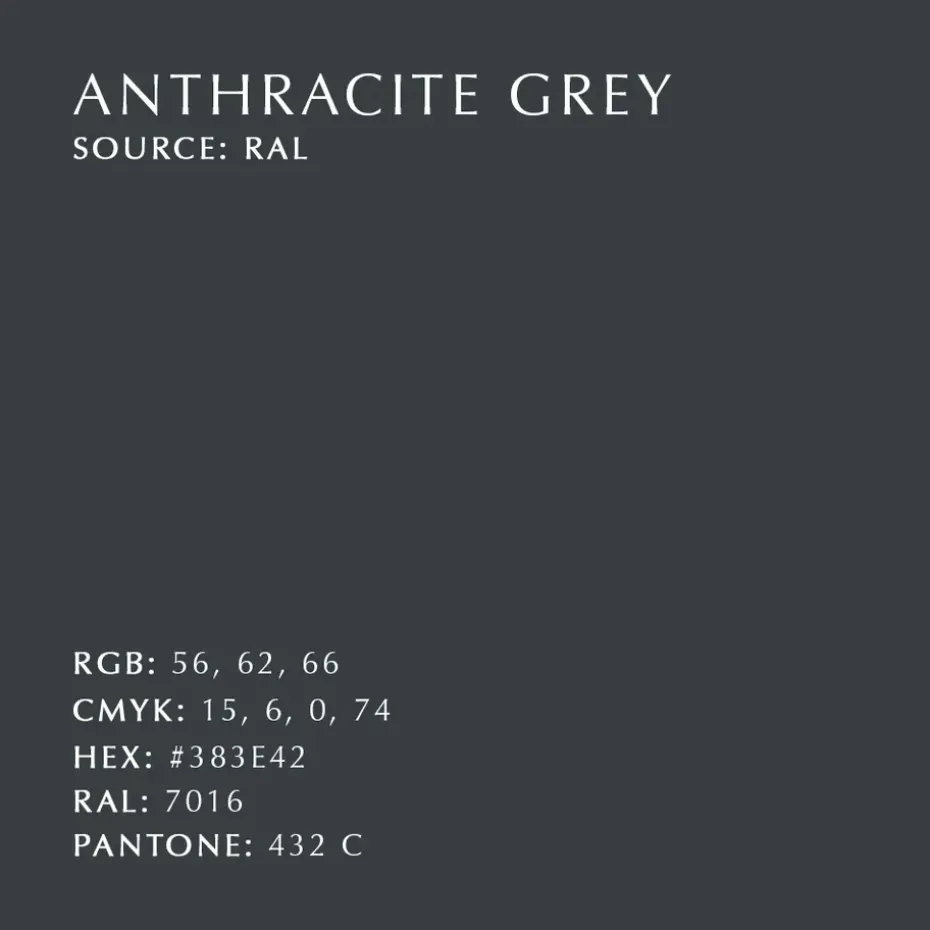 Gancho Butterflies mini, Anthracite grey