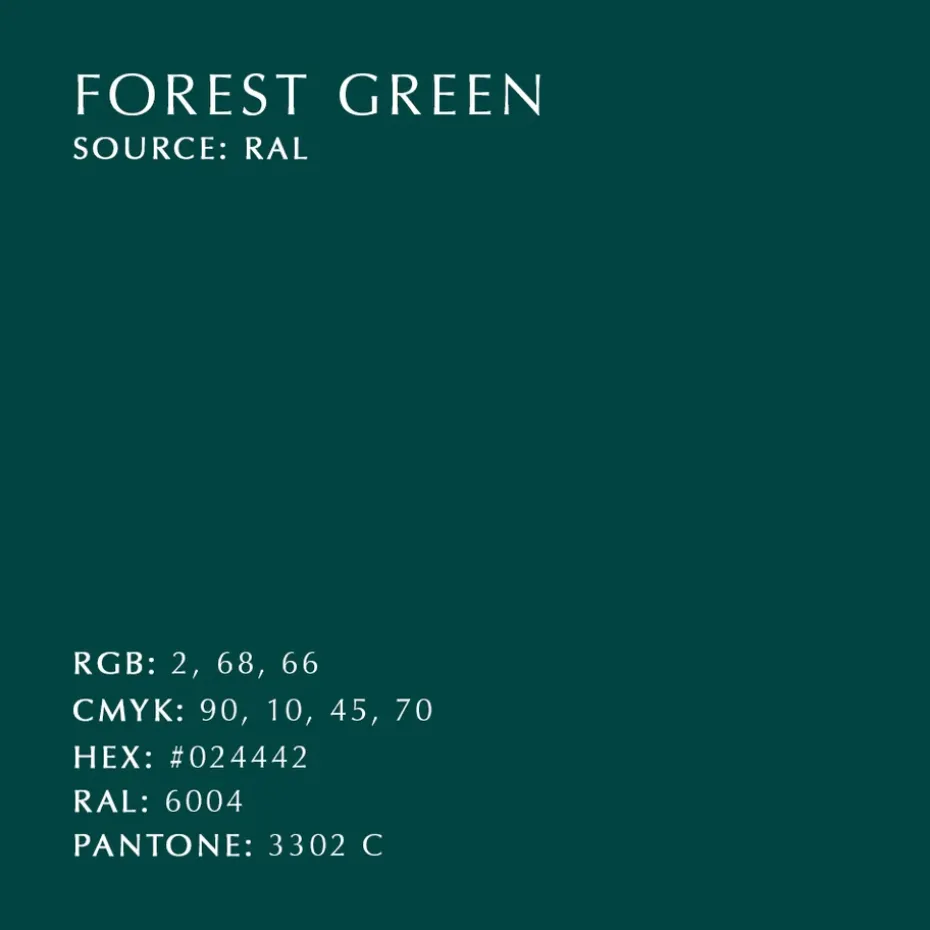 Gancho Butterflies mini, Forest green