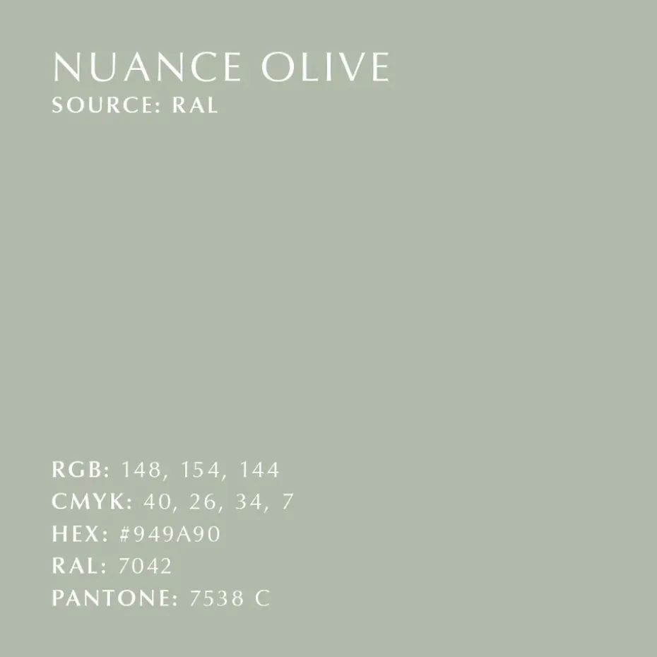 Gancho Butterflies mini, Nuance olive