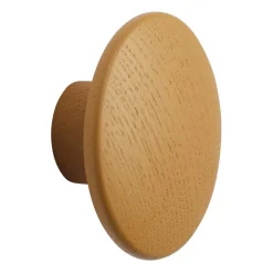 Gancho Dots wood burnt orange, Ø6,5 cm