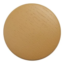 Gancho Dots wood burnt orange, Ø6,5 cm