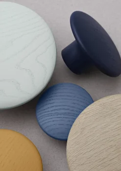 Gancho Dots wood burnt orange, Ø13 cm