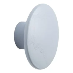 Gancho Dots wood light blue, Ø6,5 cm