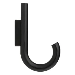 Gancho Hook 19 cm, Roble teñido de negro-negro