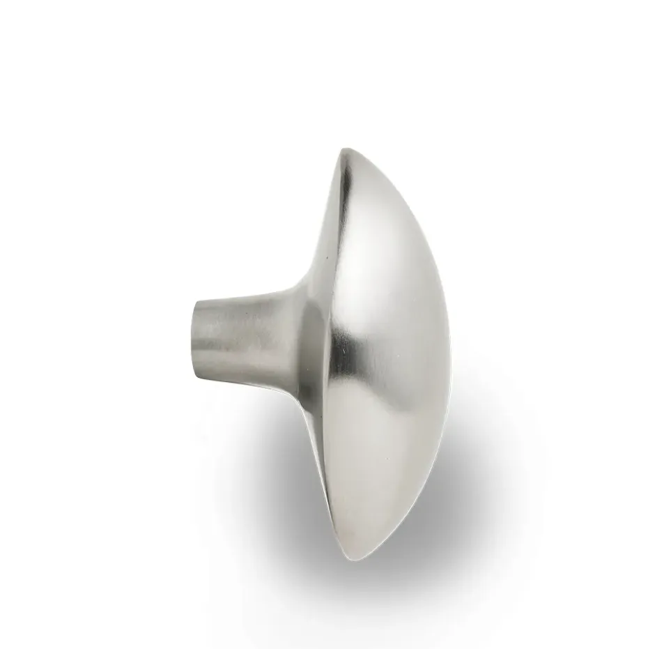 Gancho Lemon, Brushed stainless steel