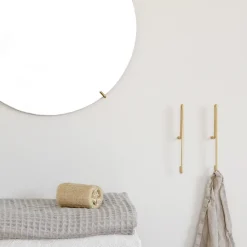 Gancho Moebe Wall hook large, oro mate