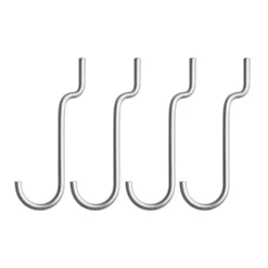 Gancho vertical String Outdoor, Acero inoxidable, paquete de 4
