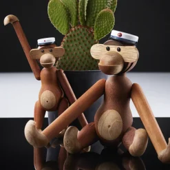 Gorra de estudiante para mono mediano Kay Bojesen, azul