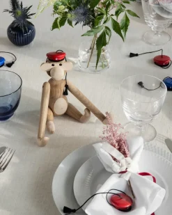 Gorra estudiante para mono Kay Bojesen, Rojo