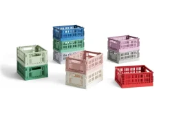 HAY Colour Crate Mini 2-pack 13x17 cm, Off white
